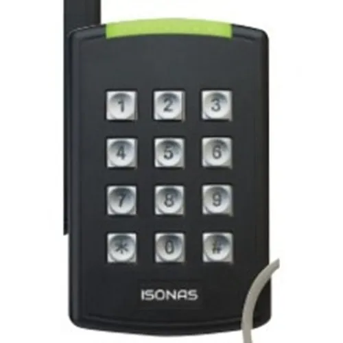 ISONAS RC-04-PRX-WK PureIP Keypad Reader Controller, Wall Mount, Single Gang, 125kHz with Bluetooth