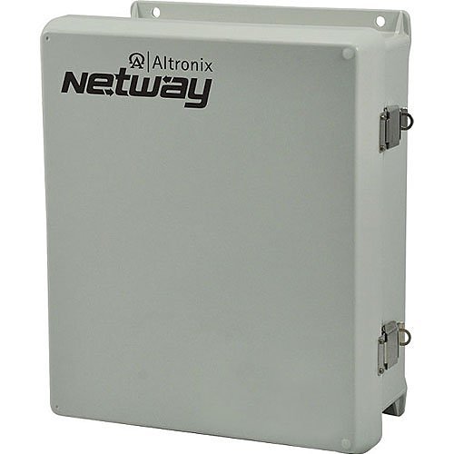 Altronix NetWay4EWP Outdoor PoE+ Hardened Switch, One 1Gb SFP Port, 10/100/1000 PoE/PoE+ Ports or Hi-PoE Ports