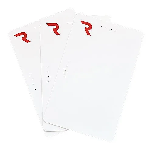 ProdataKey RC Red High-Security Printable Card, 13.56 MHz, Desfire EV2, 25-Pack