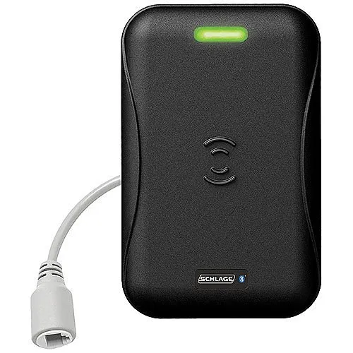 Schlage RC15 Single Gang Mount Multi-Technology IP Reader Controller, Black