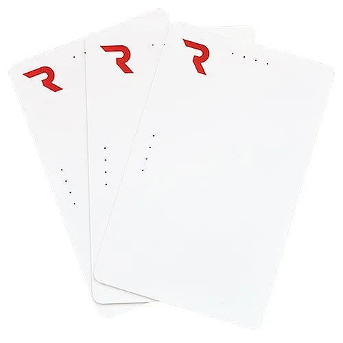 ProdataKey RC8P Red High Security with Prox 8K Printable Card, Multi-Technology, 13.56 MHz, Desfire EV2, Prox 125 kHz, 25-Pack