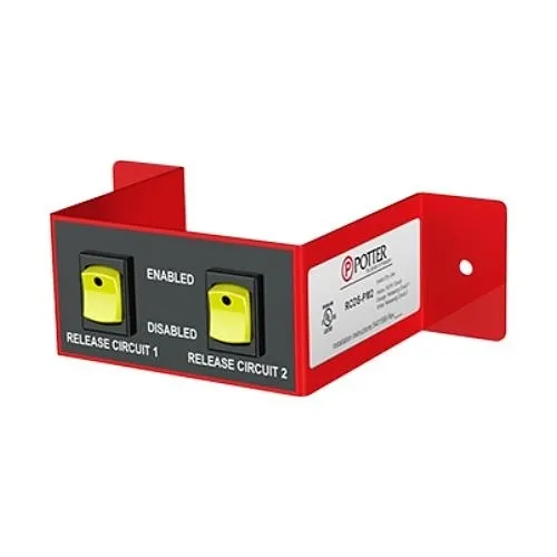 Potter RCDS-PM2 Releasing Circuit Disable Switch, Dual Switch