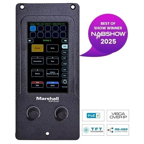 Marshall RCP-PLUS Multi-Camera Control Touchscreen RCP