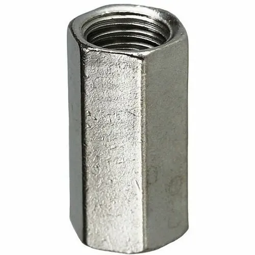 Dottie RCS2 Nut, 3/8"-16 1-1/8" Stainless-Steel Rod Coupling