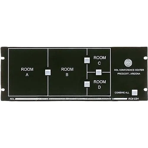 RDL RCX-CD1 RCX Series Remote Control for RCX-5C Room Combiner