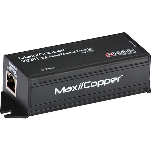 Vigitron Vi2301A MaxiiCopper High-Speed/High Power Ethernet Extender Over UTP