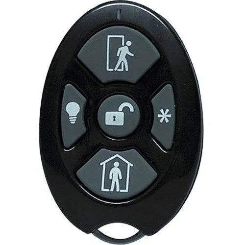 alula RE100-5 Button Key Fob, Interlogix Compatible