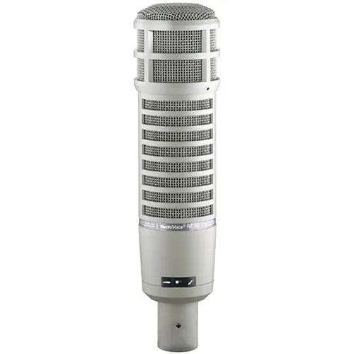 Electro-Voice RE20 Wired Dynamic Microphone, Beige