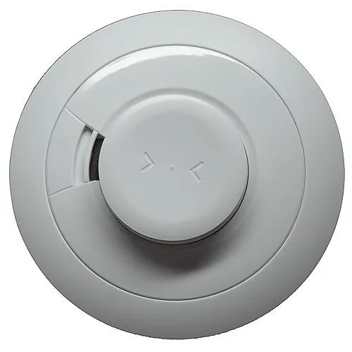 alula RE214T Smoke Alarm, 2GIG Compatible Smoke and Heat Detector