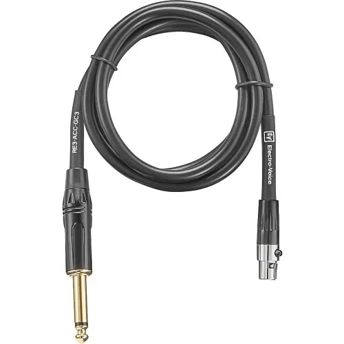 Electro-Voice RE3-ACC-GC3 Instrument Cable, 1/4" to TA4F
