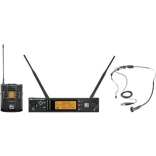 Electro-Voice RE3-BPHW-5L UHF Wireless Set with HW3 Supercardioid Headworn Microphone, 488-524 MHz