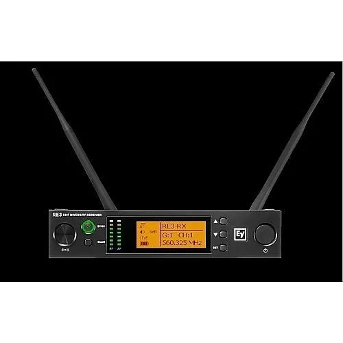 Electro-Voice RE3-RX-5L UHF Wireless Diversity Receiver , 488-524MHz