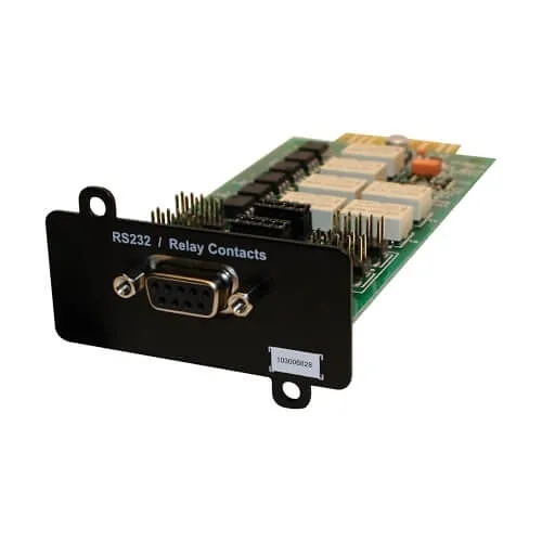 Eaton Tripp Lite RELAY-MS  Relay/Serial Interface Mini-Slot Card for Eaton 5PX G2, 9SX, and 9PX Lithium-ion UPS Systems