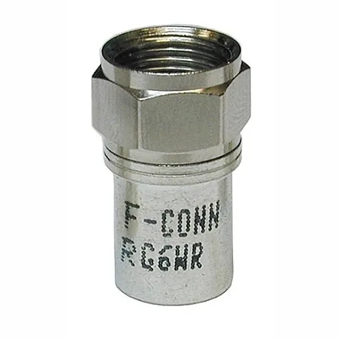 Belden RG6WR Radial Crimp Connector, RG 6, Male