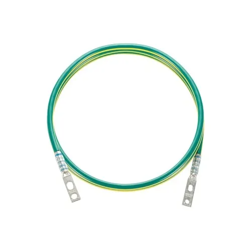 Panduit RGEJ660U StructuredGround 6AWG Equipment Bonding Jumper, 60" (1.52mm), Green and Yellow