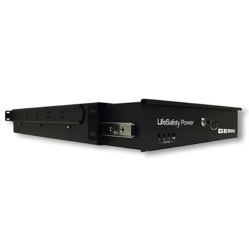 LifeSafety Power RGM75B-C4D8PZ GEMINI RGM Series 4-Door Integrated Rackmount, 75W, 8-Auxiliar, 4-Lock Control