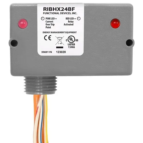 Functional Devices RIBHX24BF Enclosed Relay 20A 24V AC/DC