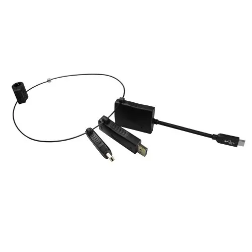 Comprehensive RING-3 Adapter Ring with (3) Adapters: Mini-DisplayPort (M) to HDMI (F) Adapter, DisplayPort (M) to HDMI (F) Adapter, and USB-C (M) to HDMI (F) Dongle