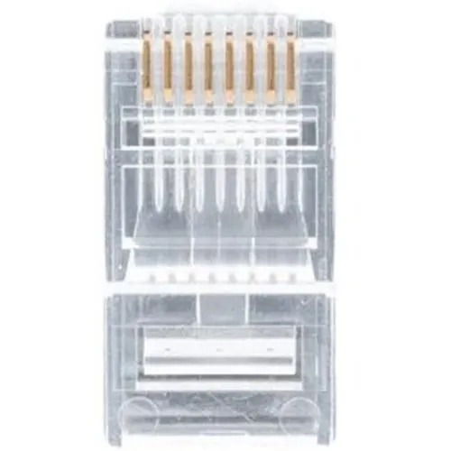 Jonard Tools RJ45-6100 Rj45 CAT6 Pass-Through Connectors, 100-pack