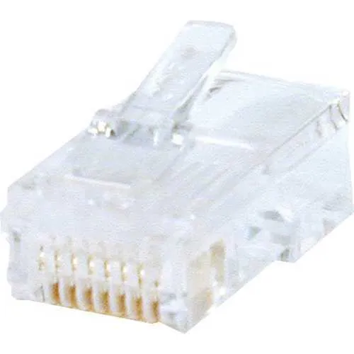 Comprehensive RJ45P RJ-45 Pug 50u Gold Plated, 8-Position, 8-Conductor Computer Connector