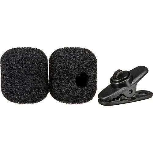 Shure RK377 Replacement Kit with Clip 2 Foam Windscreens for PGA31