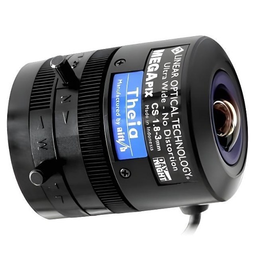 Theia SL183A 5MP Day/Night 1.8-3mm Varifocal Lens