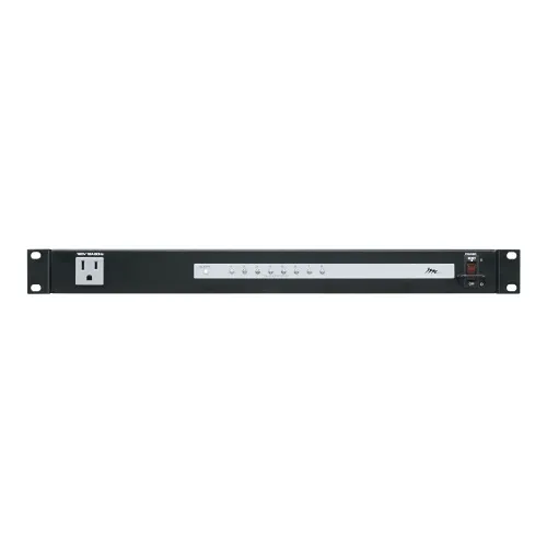 Middle Atlantic RLNK-915R Select 9-Outlet Rack Mounted PDU with RackLink, Basic Surge Protection, 15A