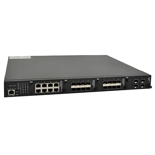 ComNet RLXE4GE24MODMS/8TX Industrial Ethernet Switch, 8X10/100/1000BASE