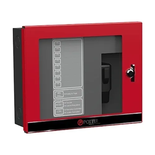 Potter RM-1000ECSTL RM Series Remote Microphone with 8-Programmable Switches and Thumb Lock