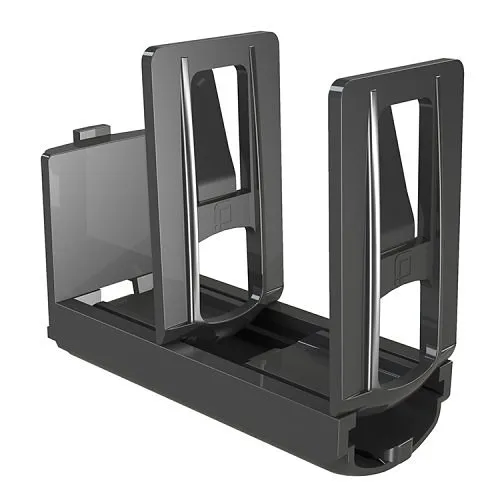 Primex 125-1214 Structured Wiring Enclosure, Rail Mount Double Bracket, 6-Pack