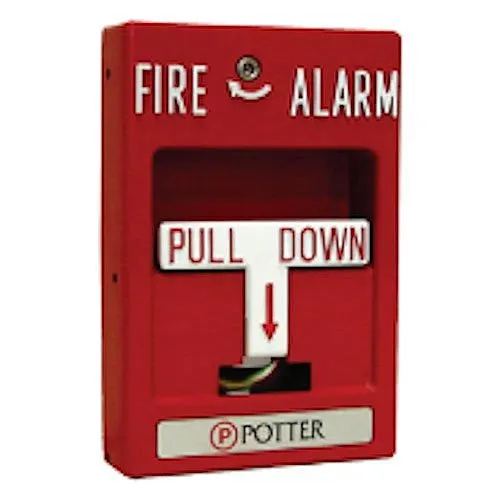 RSG RMS-1T-KL RMS Manual Pull Station SPST with Terminal Block Switch, Key Lock Access