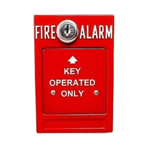 RSG RMS-1T-KL15-KO Institutional "Fire" Manual Pull Station, Key Operated Only