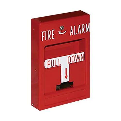 RSG RMS-6T-KO-#211 DPDT Terminal Block Switch, Key Operated RMS Manual Pull Station