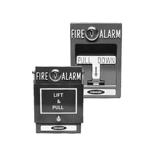 RSG RMS-EXWP-KL Explosion-proof Weatherproof Manual Pull Station, Key Lock Reset