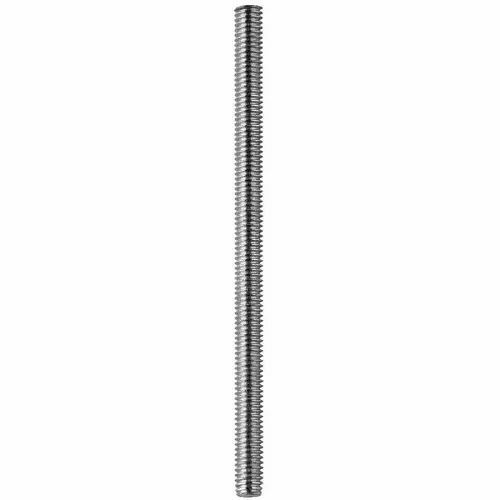 Dottie ROD38 3/8-16x10 Threaded Rod, Zinc-Coated Steel, 10' Lengths, 250-Pack
