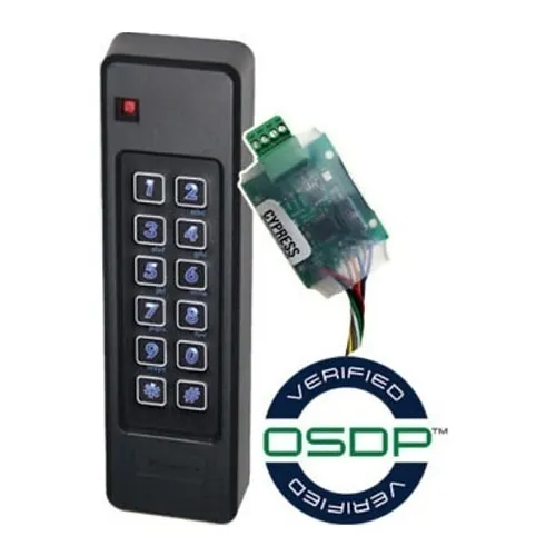 Cypress ROK-P620HA Retrofit OSDP Kit with Farpointe P-620-H-A, Proximity Reader and Keypad and Wiegand Interface