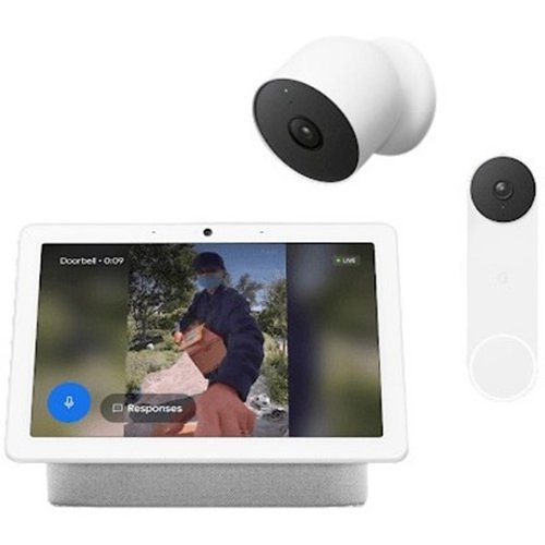 Google Nest Doorbell Battery Pro, Battery Powered Doorbell Security Camera, (GA02268-US)