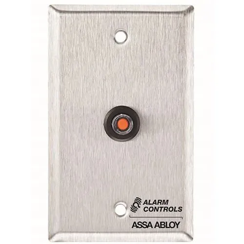 Alarm Controls RP-44 Remote Wall plate with Single DPDT Switch, Single Gang