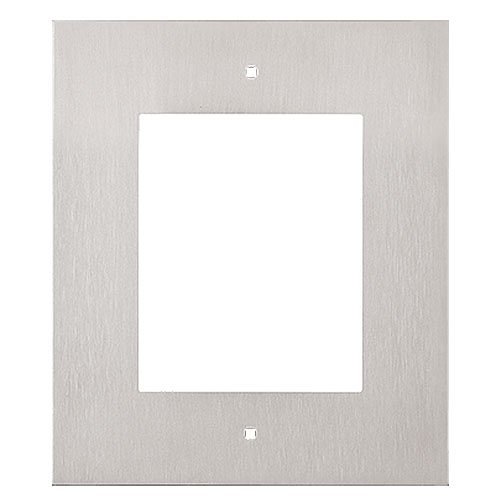 2N 01278-001 IP Verso and LTE Verso 1-Module Frame, In Wall Flush Mount, Nickel