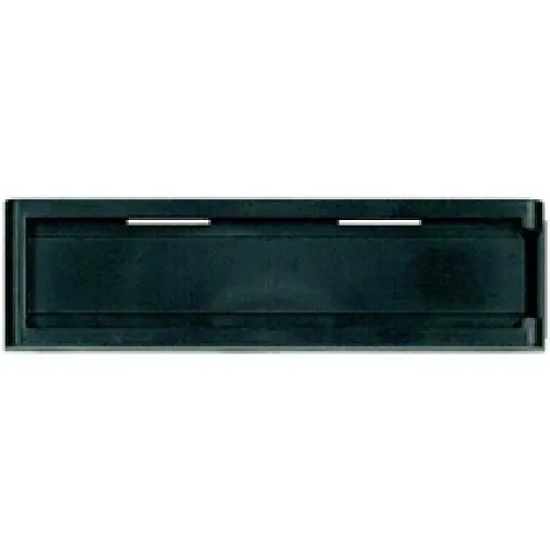 Alpha RP084K Name Holder Base for AM6 Series Panels, 25-Pack, Black