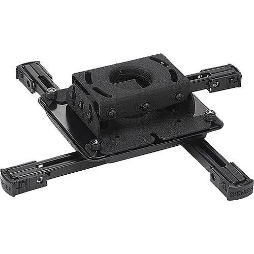 Chief RPAU Universal and Custom Projector Ceiling Mount, Black