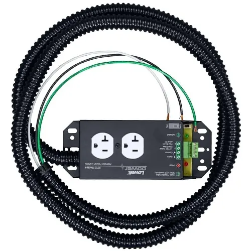 Lowell RPC-20-HW Remote Power Control 20A 1 Duplex