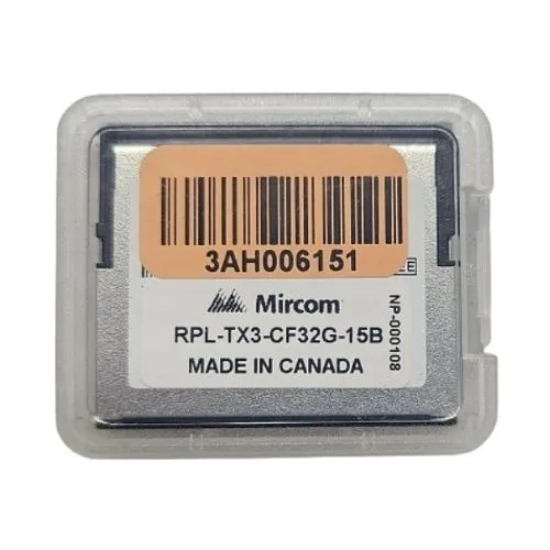 Mircom RPL-TX3-CF32G-15B Replacement 32GB Flash Memory Card 15" Windows 7