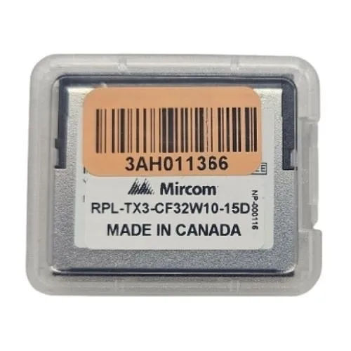 Mircom RPL-TX3-CF32W10-15D 32GB Flash Memory Card, 15", Black