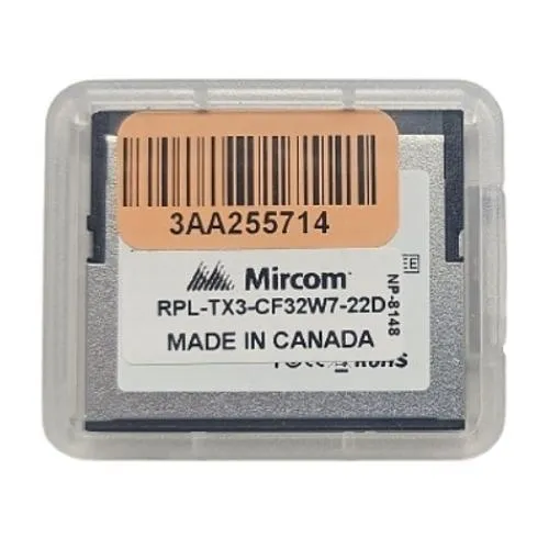 Mircom RPL-TX3-CF32W7-22D Replacement 32GB Flush Memory Card, 22, 22
