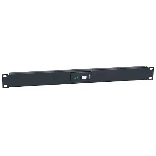 Lowell RPSB-R Switch in Rackmount Panel, Maintained Closure, SPST, 1U