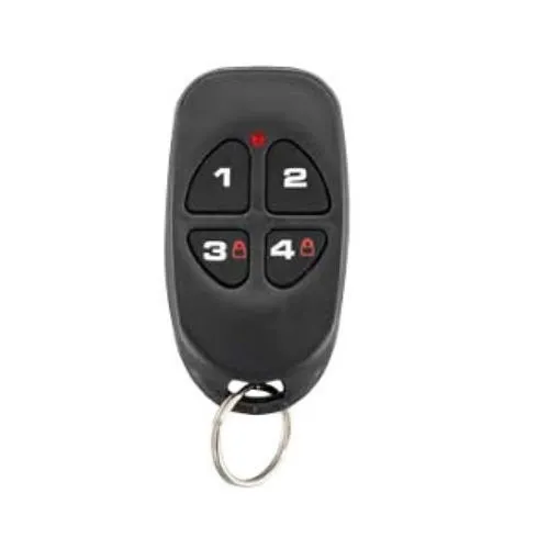 Napco RR-4BKEYFOB 4-Button Keyfob Transceiver for Remote Control Access