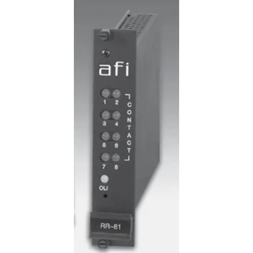 AFI RR-81 8-Channel One-Way Contact Closure