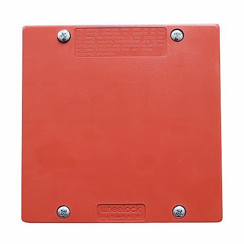 Eaton DSM-12/24-R Wall Mounted 12/24V Wheelock DSM Sync Module, Red