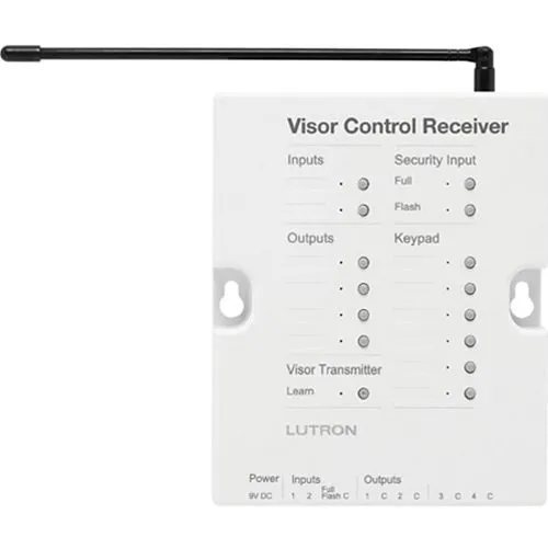 Lutron RR-VCRX-WH Visor Control Receiver, 120 V, White